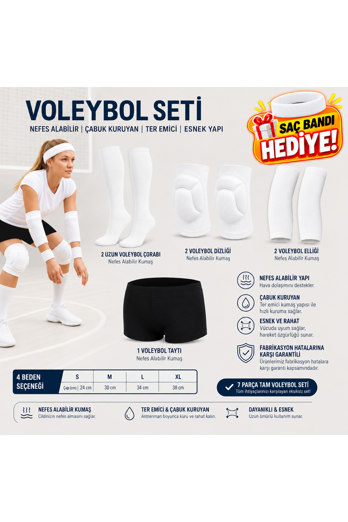 VOLEYBOL SETİ FULL SET HEDİYELİ