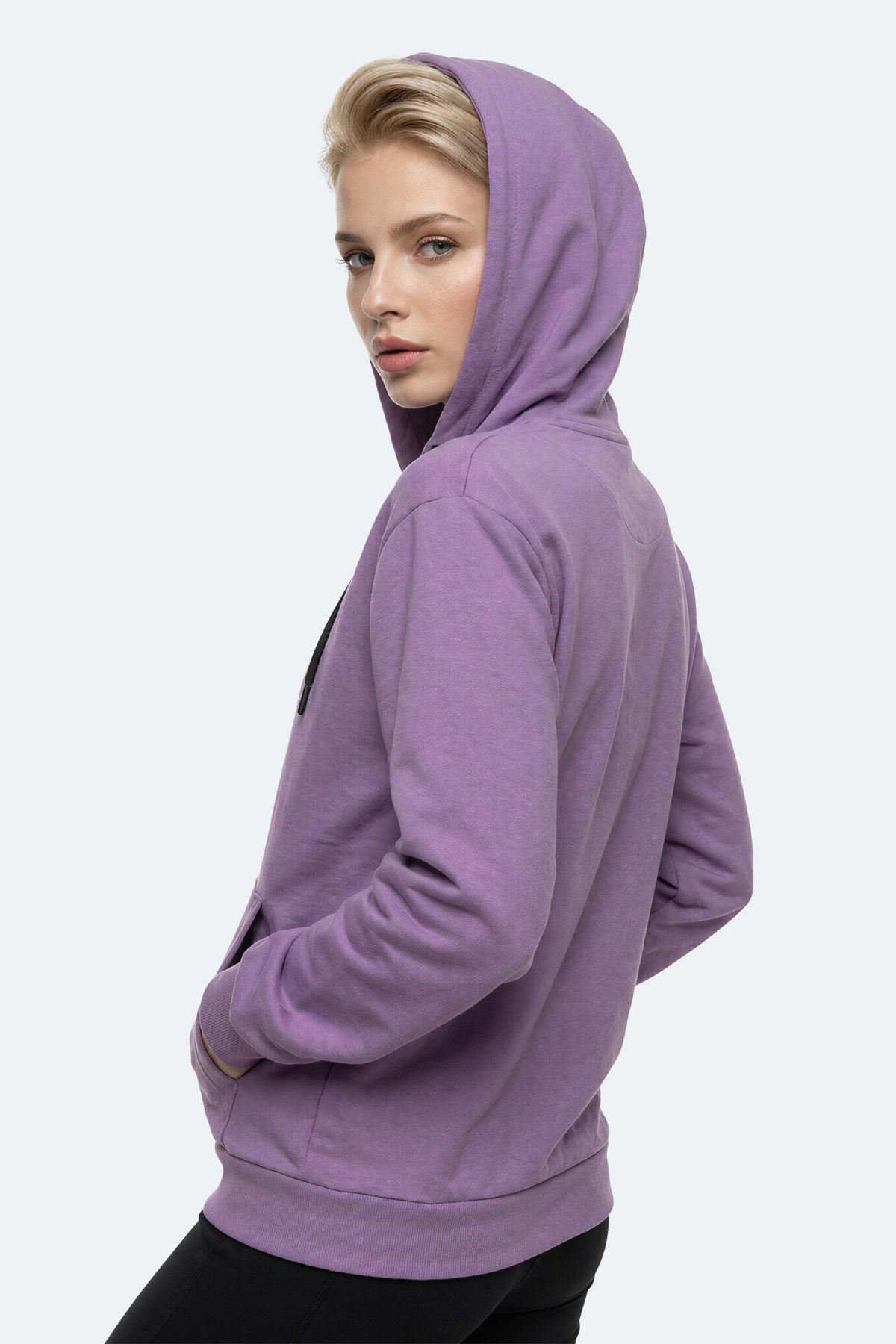 سویشرت زنانه کلاهدار لیلویی FLORES