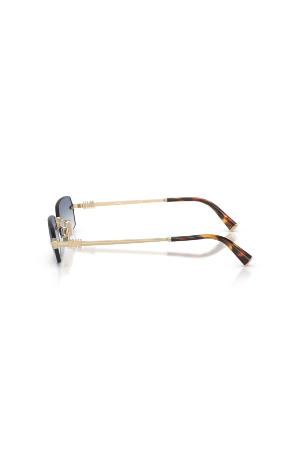 عینک آفتابی بدون فریم مستطیلی 0MU B50S ZVN-80O 52