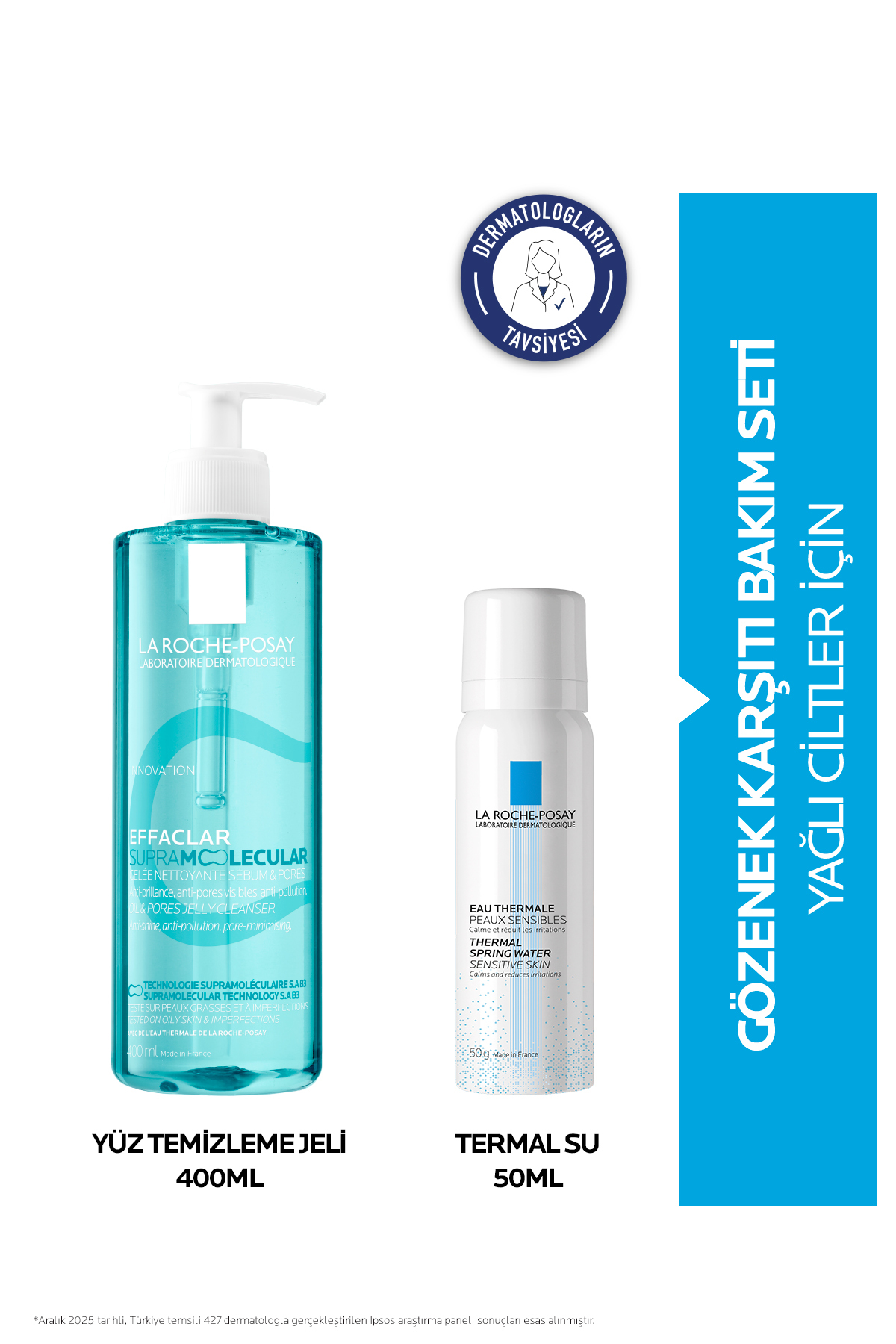 La Roche Posay Gözenek Karşıtı Cilt Bakım Seti: Effaclar