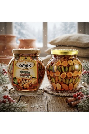 kademgiller Omak Premium Ballı Mix 420 gr - Enerji Deposu Karışık Atom