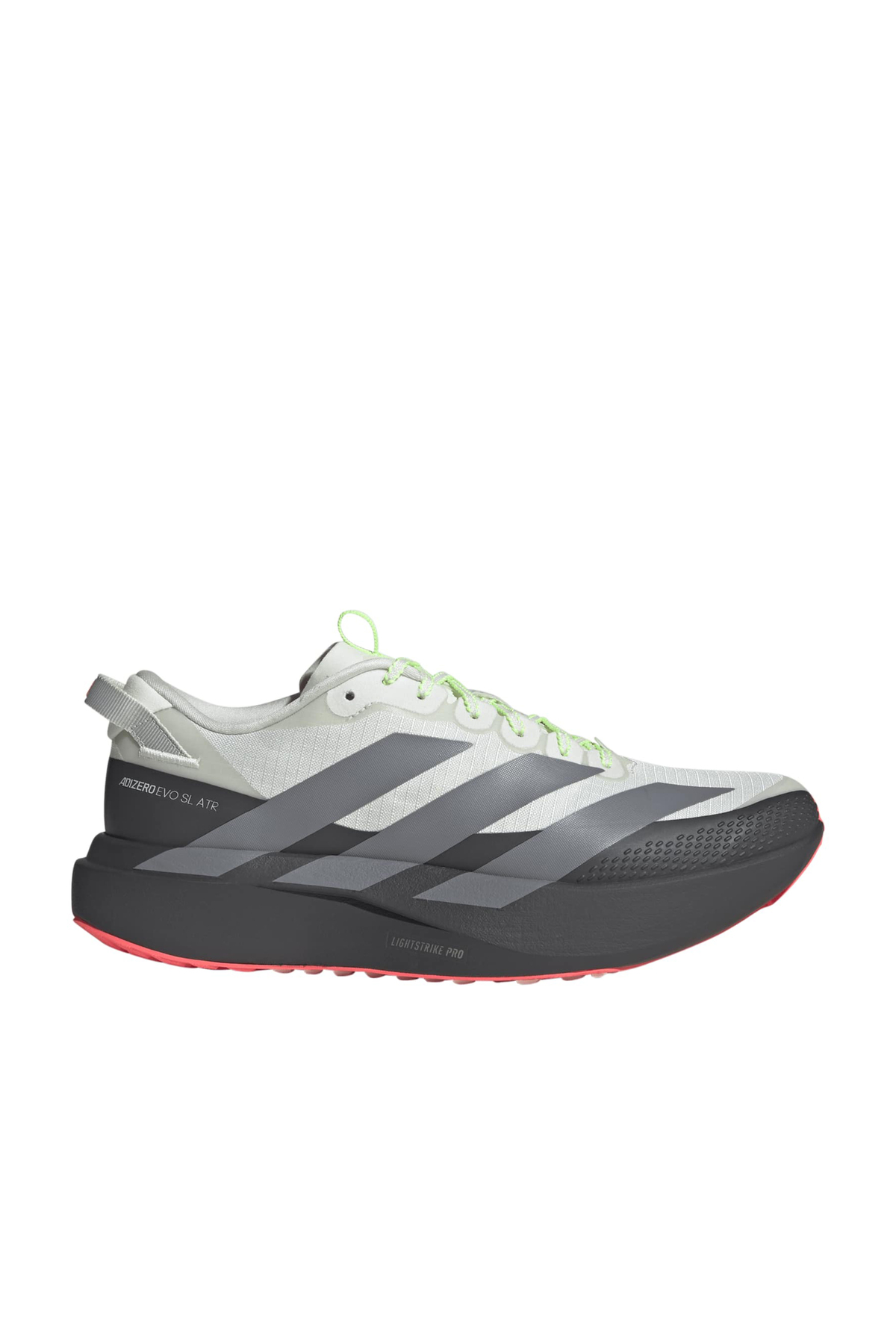 Adizero Evo SL ATR Erkek Beyaz Koşu Ayakkabısı (KI7830) — خاکستری