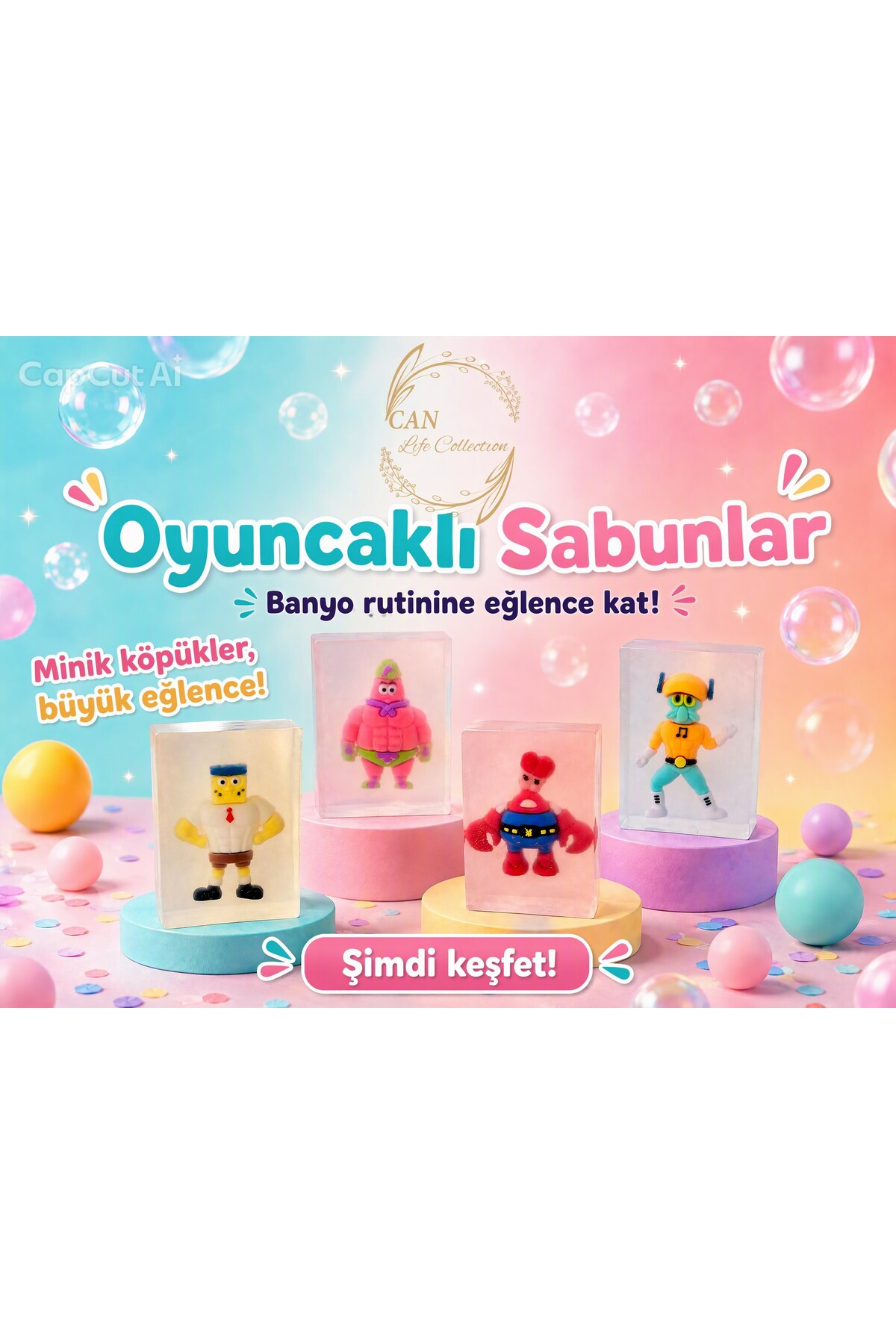 shop OYUNCAKLI ÇOCUK SABUNLARI (ERKEK ÇOCUĞU KARAKTERLER)