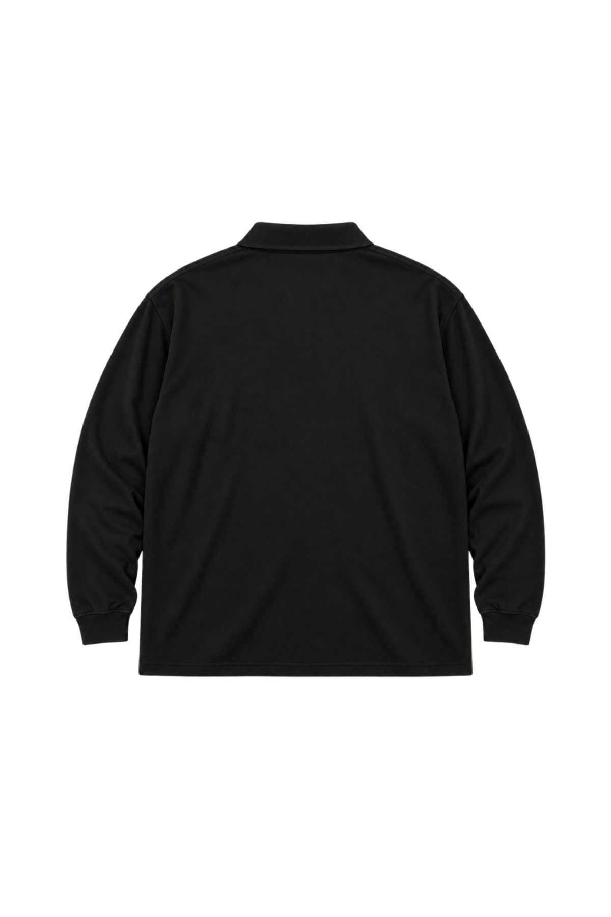 تی‌شرت پولو یقه دار مردانه بزرگ سایز مشکی از 3XL تا 8XL