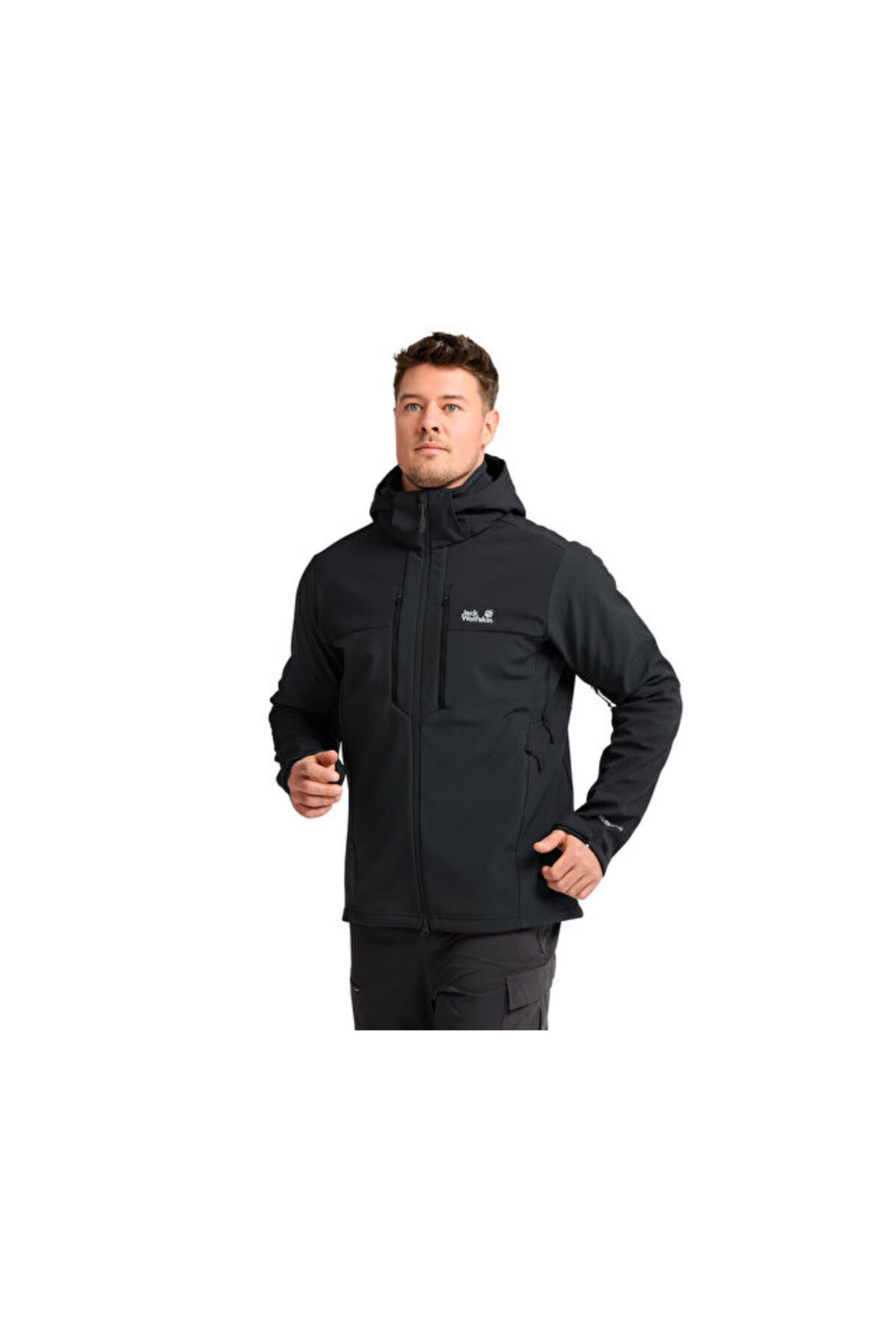 Jack Wolfskin JASPER JKT M Erkek Outdoor Ceket A66357-6350 Siyah