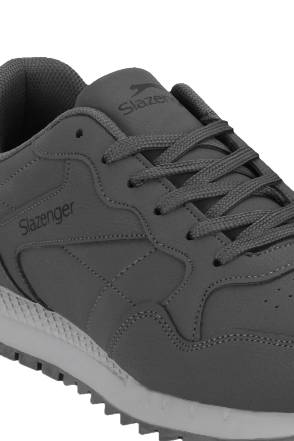 کفش اسنیکر Slazenger مردانه چرم مصنوعی | اسلازنگر SA26LE165 - تصویر 4