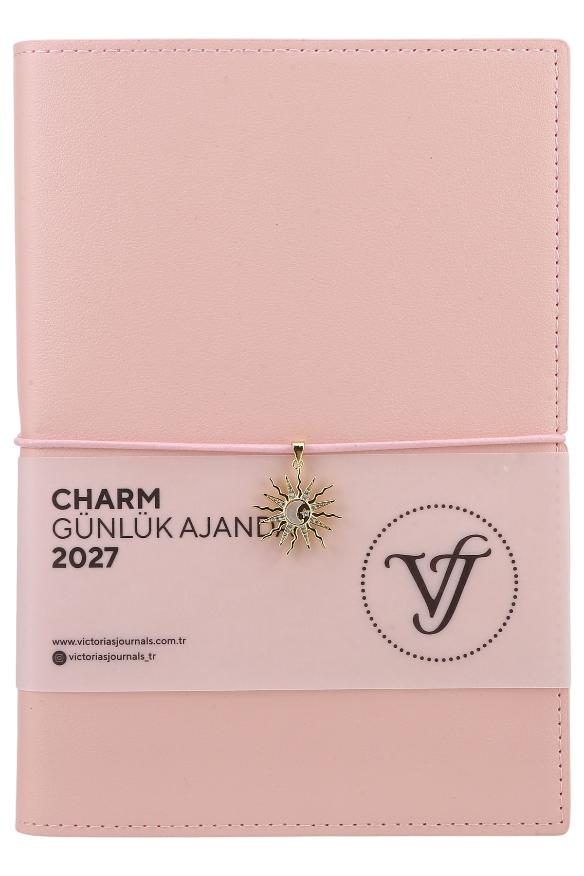 Victoria's Journals Charm-2027 Yılı Günlük Ajanda A5 -Değişebilen