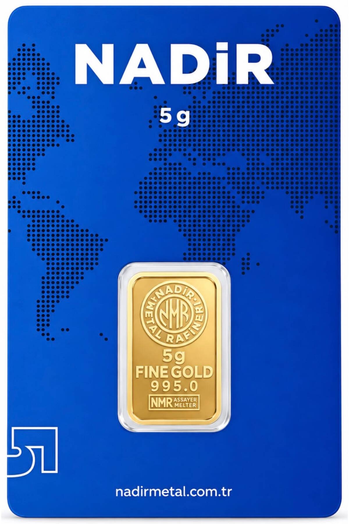Tuğrul Kuyumculuk 5 Gram Külçe Gram Altın 24 Ayar