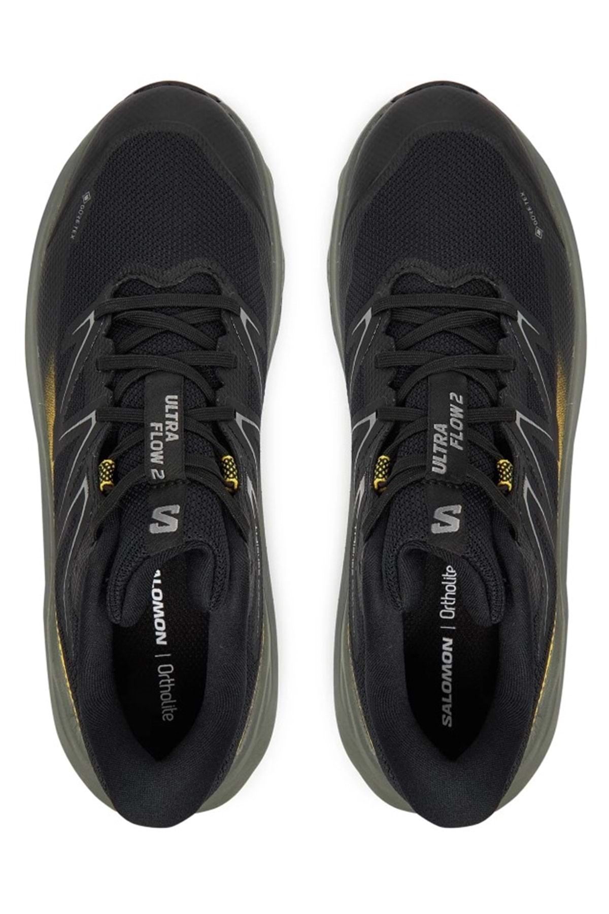 Ultra Flow 2 Gtx Gore-Tex® Patika Koşu Ayakkabısı Unisex Spor Ayakkabı SARI — مشکی L47883200 — تصویر 4 از 7