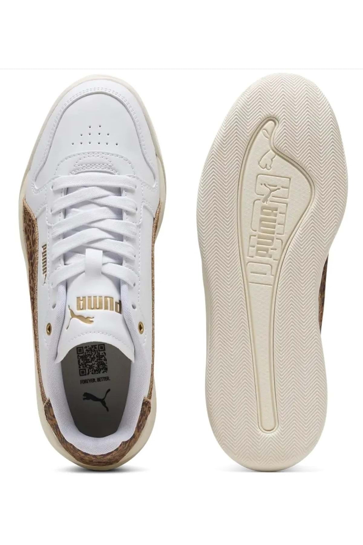 Court Bae Feline 408247 Unisex Spor Ayakkabı BEYAZ — سفید AST11701 — تصویر 7 از 7