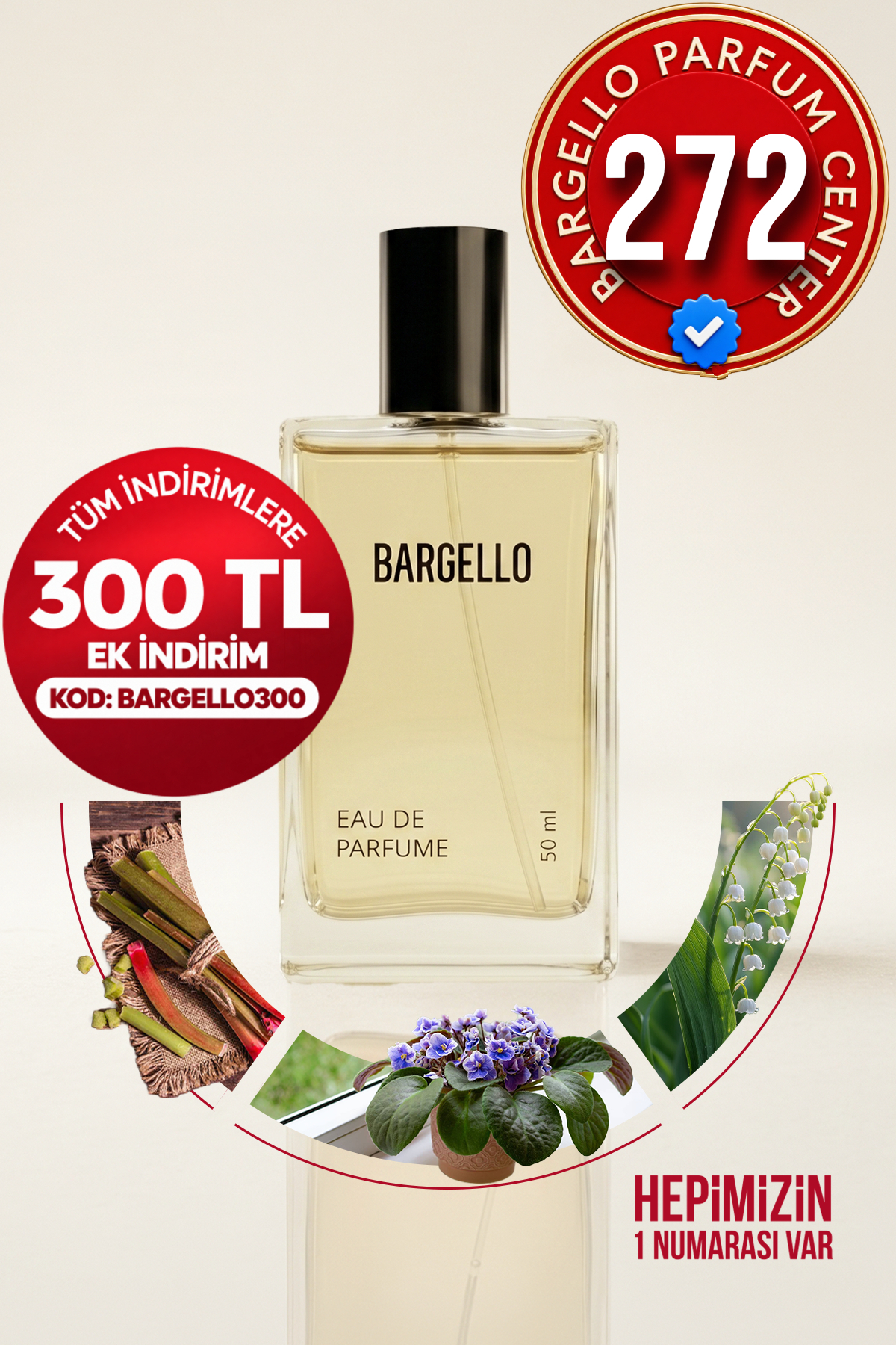Bargello 272 KADIN 50 ml PARFÜM EDP FLORAL