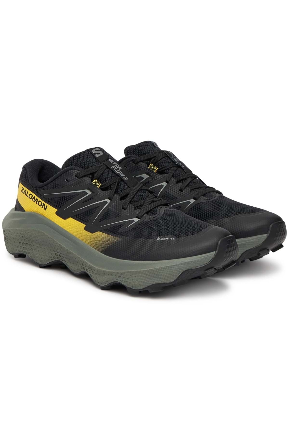 Ultra Flow 2 Gtx Gore-Tex® Patika Koşu Ayakkabısı Unisex Spor Ayakkabı SARI — مشکی L47883200 — تصویر 2 از 7