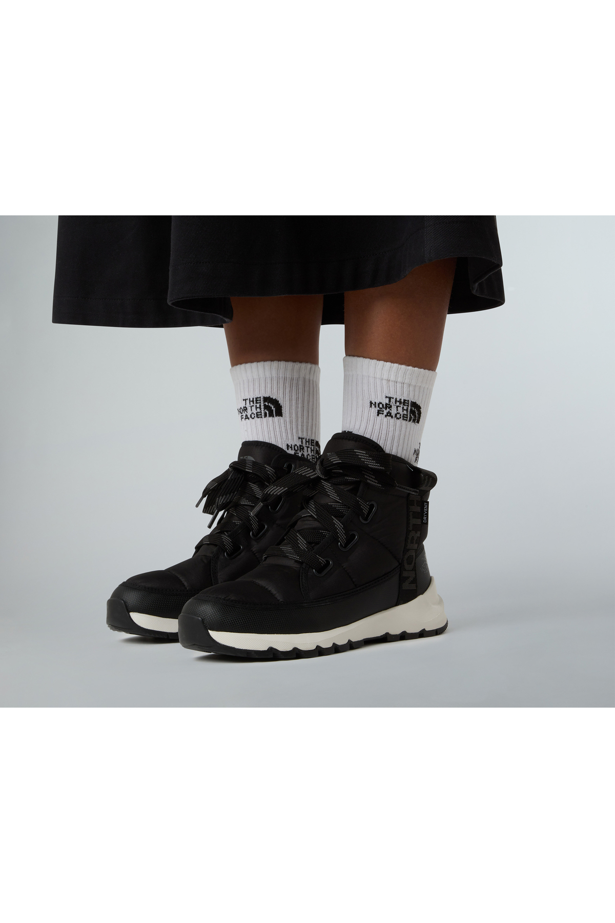 بوت برفی زنانه W Thermoball Lace Up Luxe Waterproof (سوپر ضد آب) رنگ مشکی