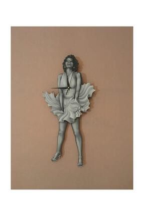 Marliyn Monroe Dekoratif Sarkaçlı Duvar Saati 3002020107