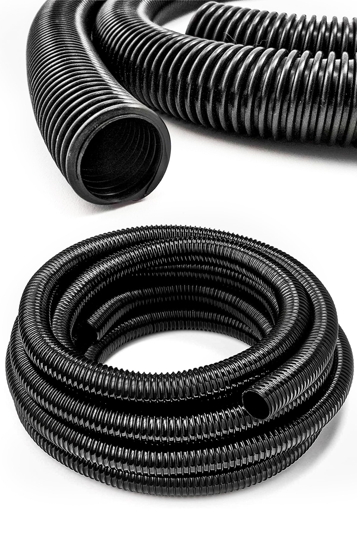 Omax Oto Yıkamacılara Ve Koltuk Yıkamacılara Spiral Süpürge Hortumu 3 Metre