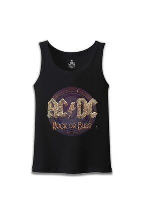 AC DC - Rock or Bust Siyah Erkek Atlet - ea-924
