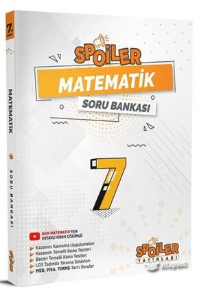 7.sınıf Spoıler Matematık Sb Spoiler Yayınları-9786257851596-1