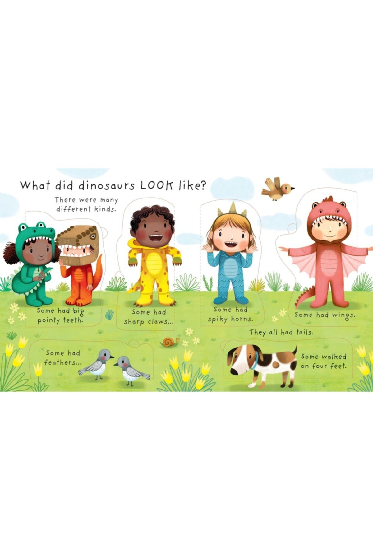 Usborne-Lift-the-flap Very First Questions And Answers Are Dinosaurs Real? 3