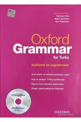 Oxford Grammar For Turks +cd Pack TYC00232803397