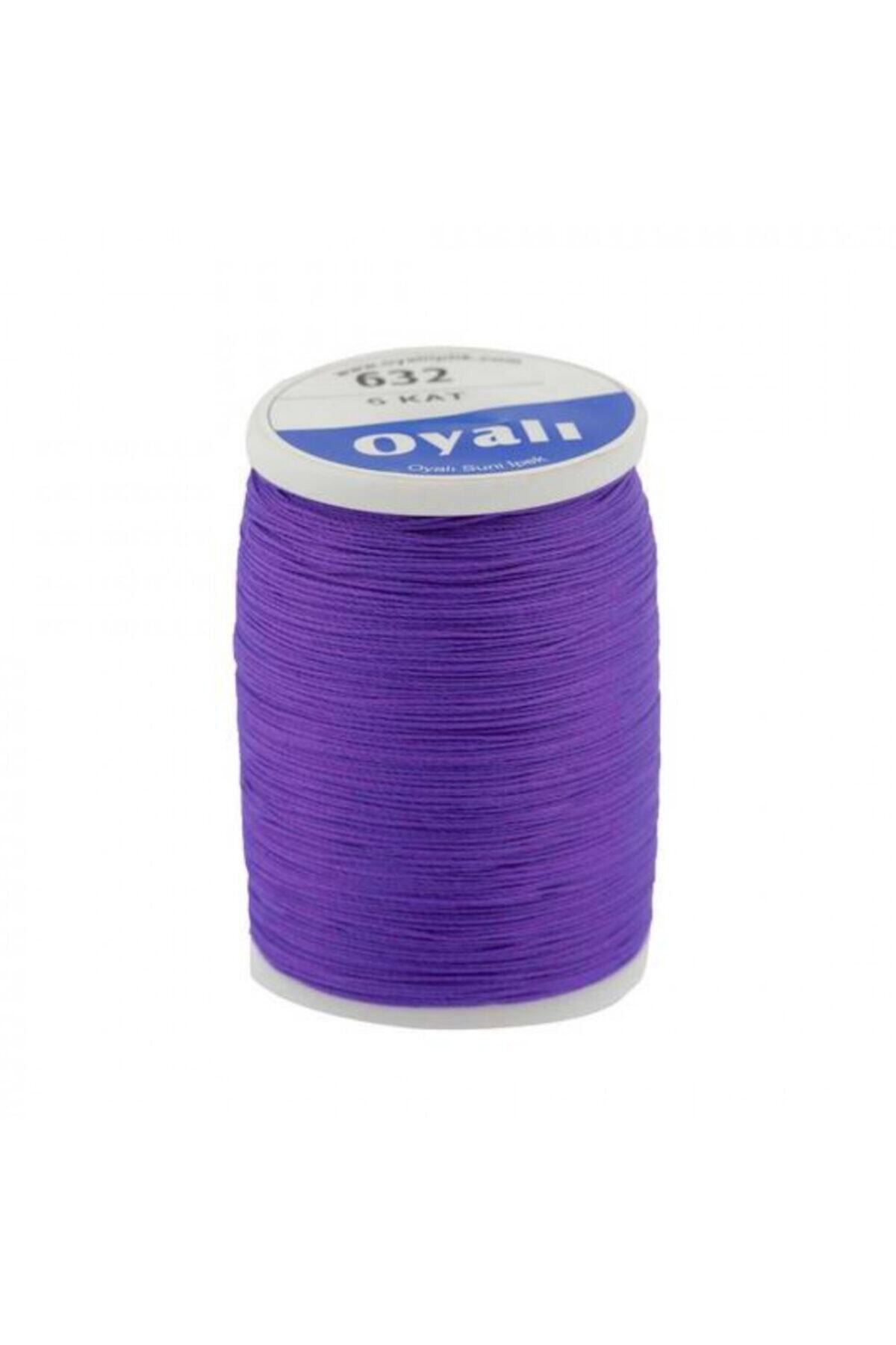 Engraved 6 Ply Faux Silk Cross Stitch Etamin Hand Embroidery Rope Color No: 632