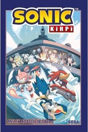 Sonic Kirpi Cilt 3 - Melek Adası Için Savaş 0001921724001