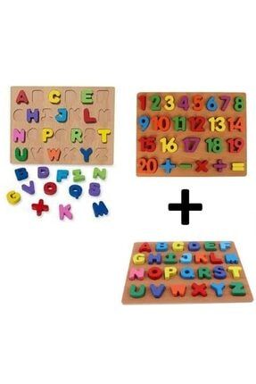 Çocuk Harf Öğretici Ahşap Puzzle Alfabe Ve Eğitici Sayılar Ve Dört Işlem Yapboz bultak Puzzle alfabe eğitici sayılar