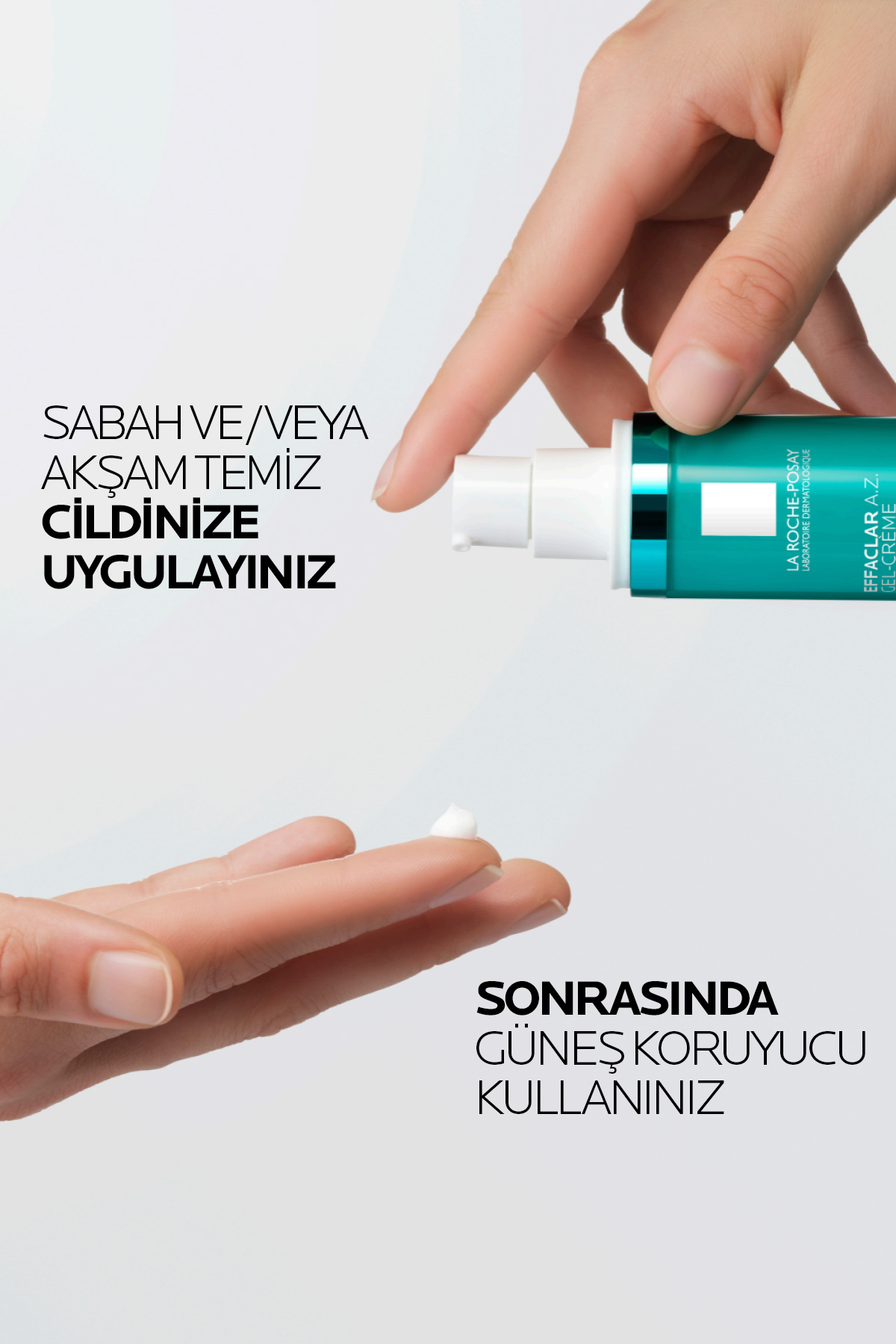 ست مراقبت از صورت و مو: کرم ژل Effaclar A.Z. 40 میلی لیتر و شامپو ضد شوره Dercos 50 میلی لیتر