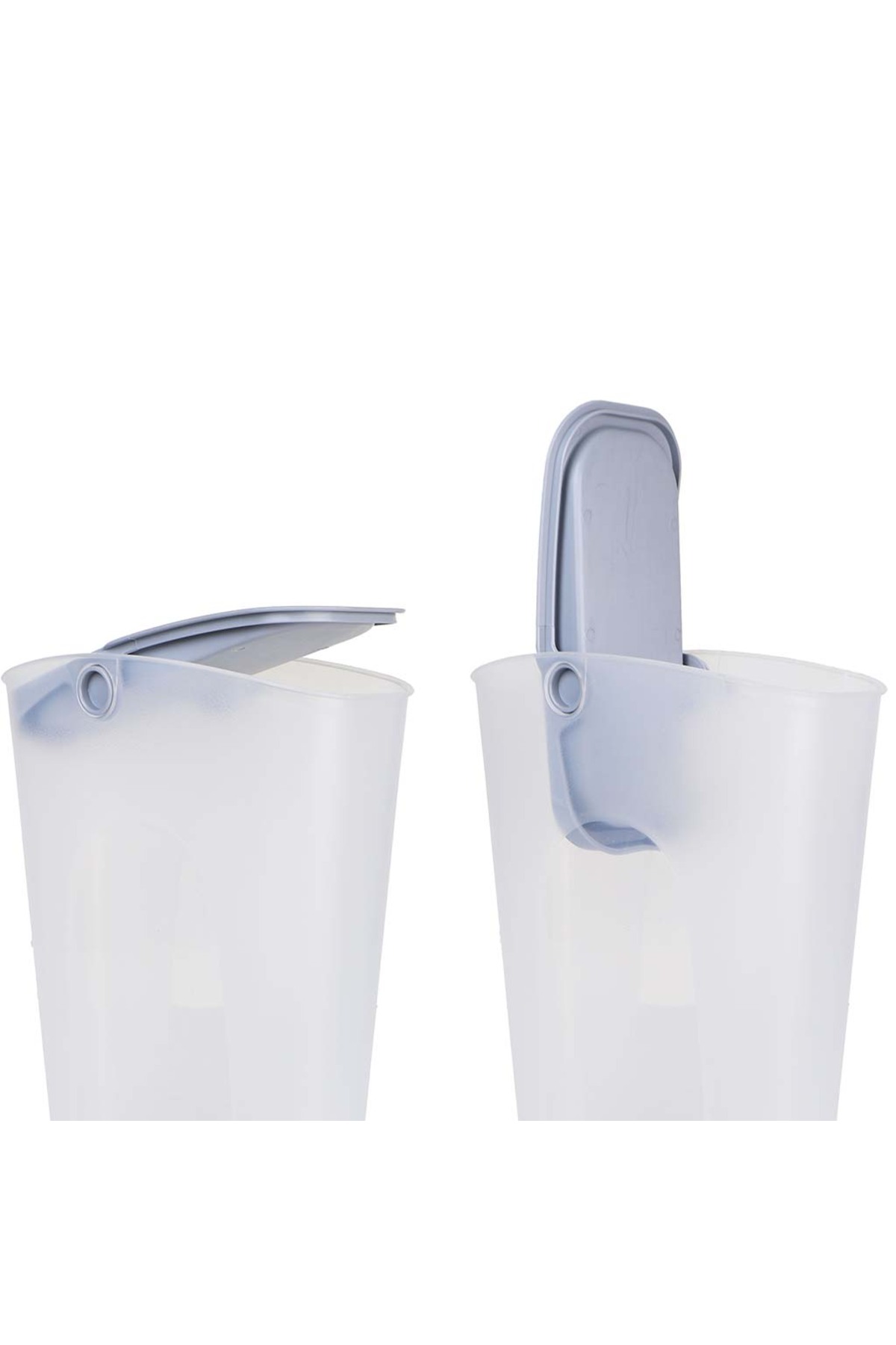 Kuru Gıda Saklama Kabı 1,35 L Bakliyat ve Erzak Kabı 12' li Set