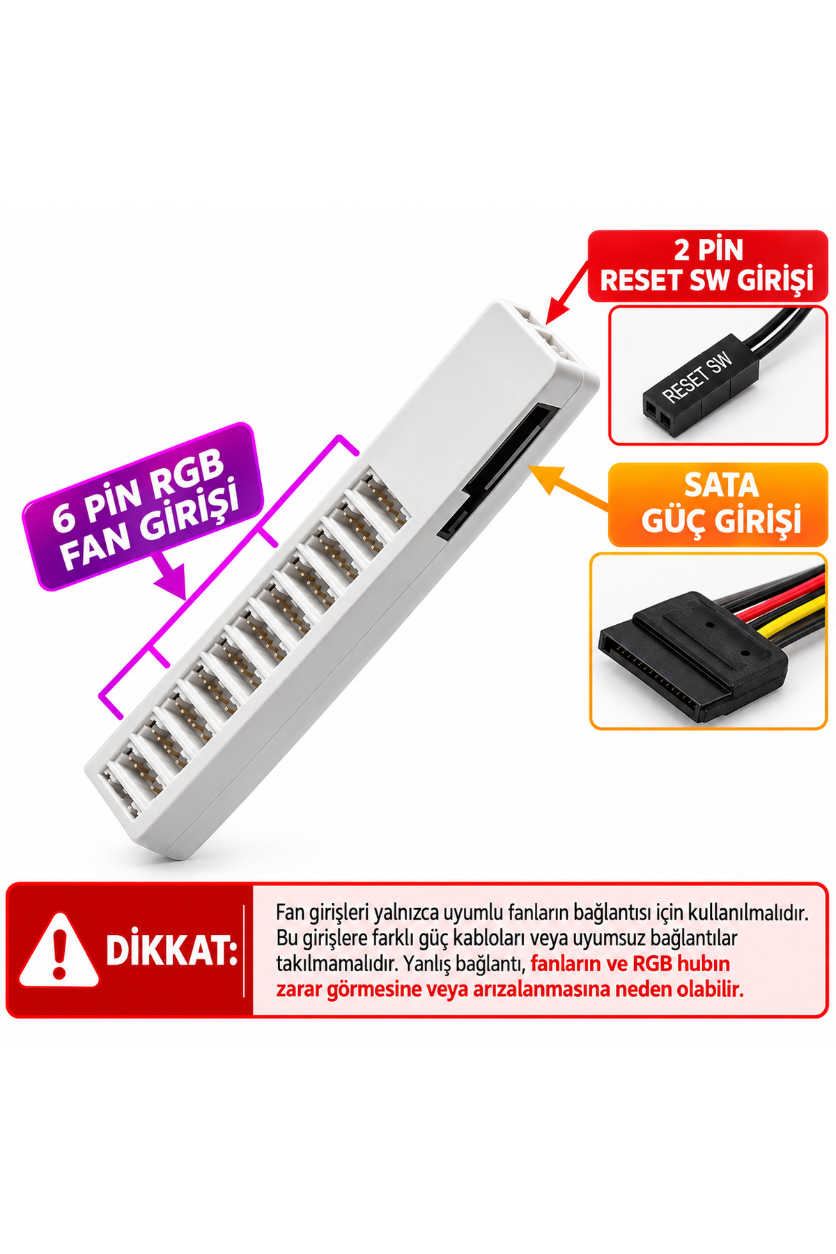 کیس کامپیوتر اوریون کیوب 5x با فن RGB قابل تعویض M-Atx رنگ مشکی
