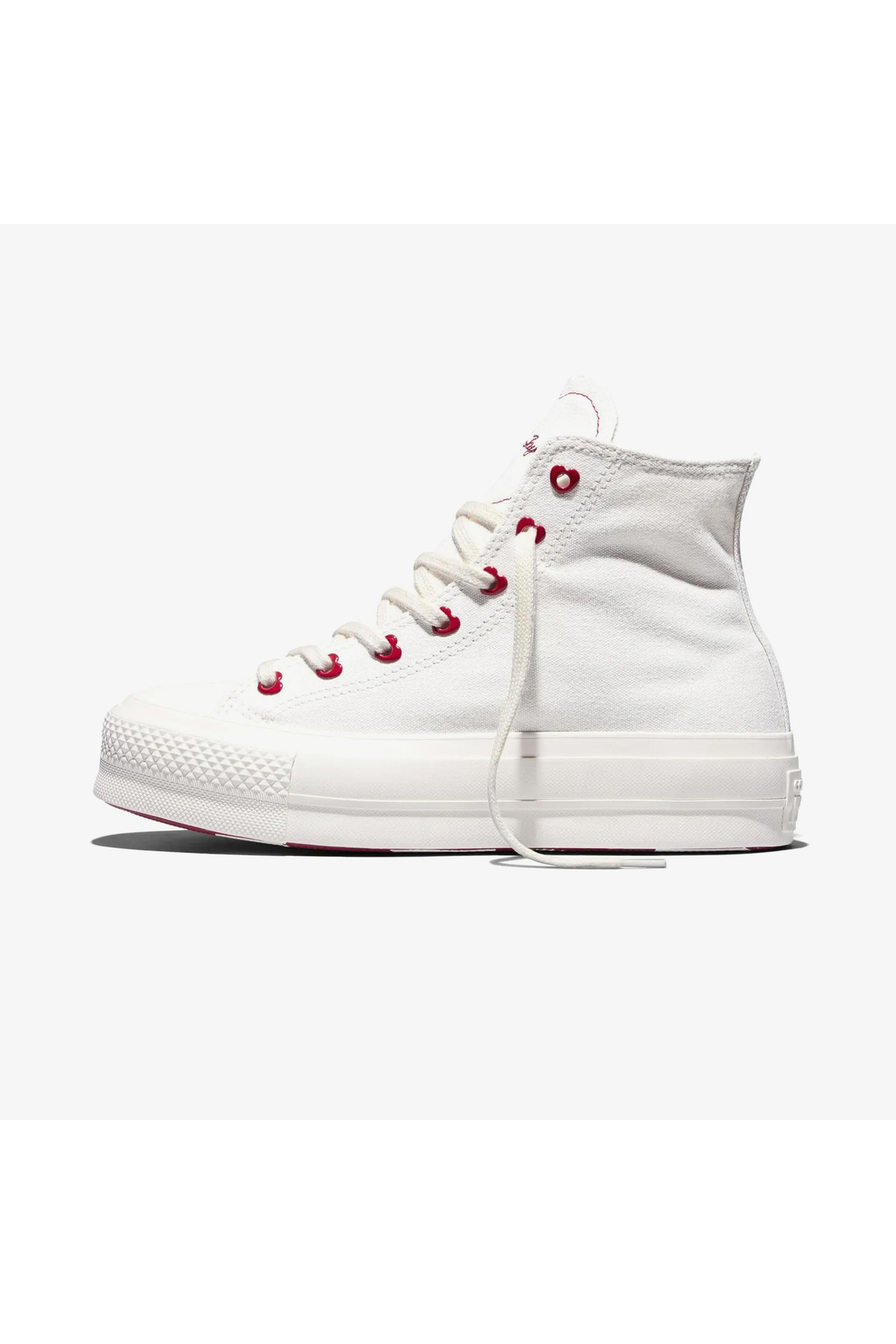 کتانی Chuck Taylor All Star Lift روز ولنتاین رنگ کرم یونیسکس