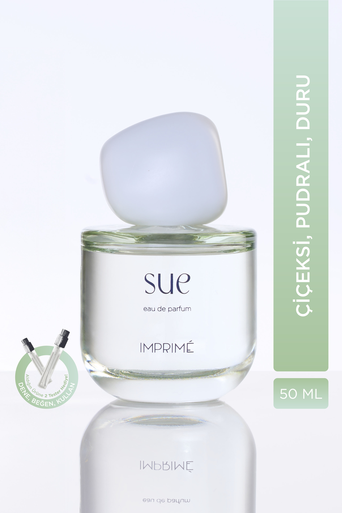 Imprime Sue EDP Kadın Parfüm 50ml | Çiçeksi & Pudralı | Şakayık, Limon, Gül, ...