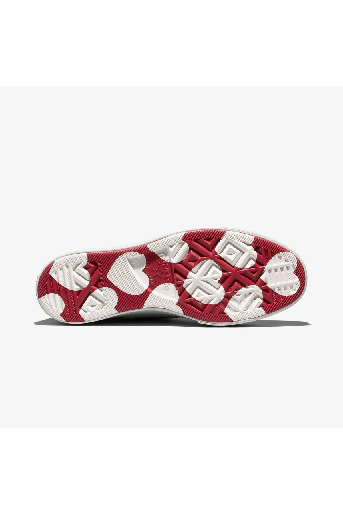 کتانی Chuck Taylor All Star Lift روز ولنتاین رنگ کرم یونیسکس