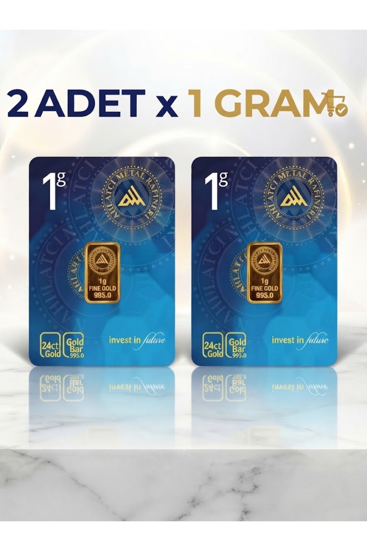 Ahlatcı 24 Ayar - 2 Gram Külçe Altın
