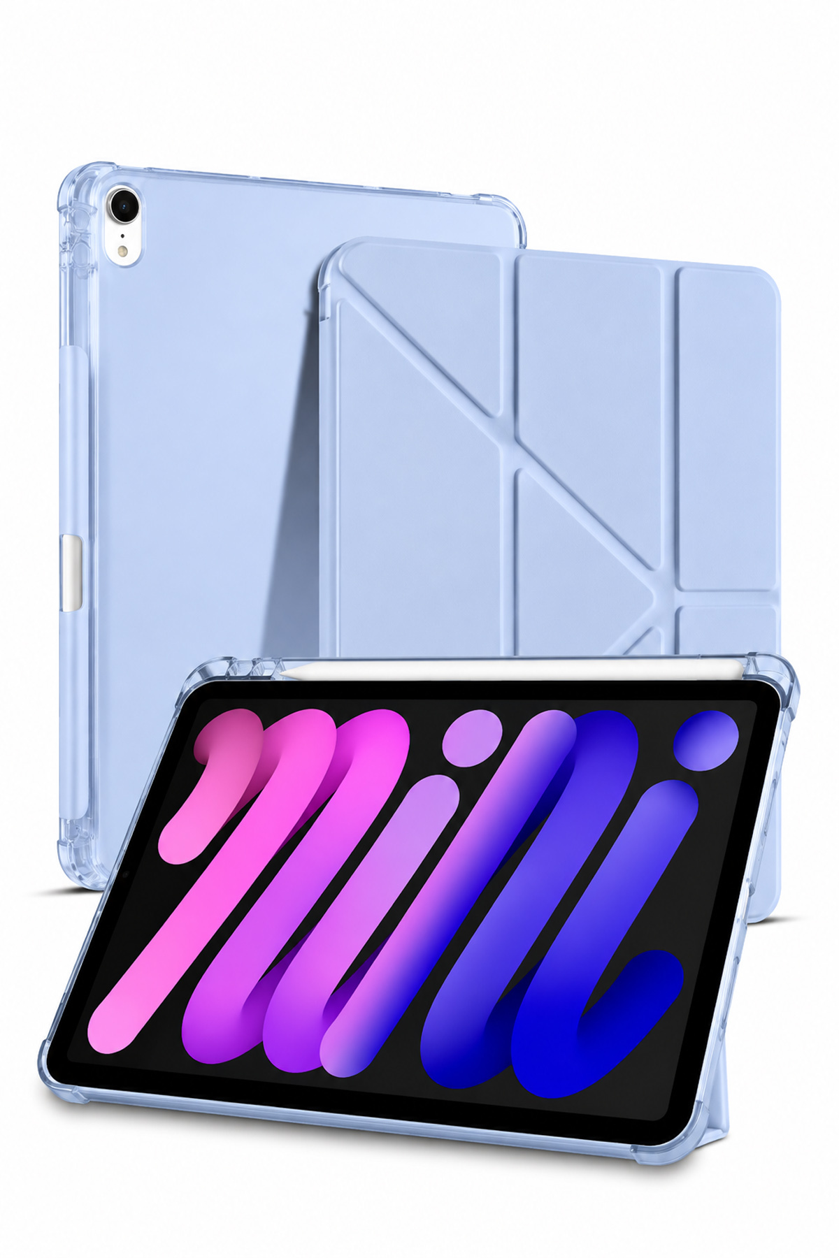 Auraks iPad Mini 6 / 7 Uyumlu Modlu Kalem Bölmeli Stand Olabilen ...