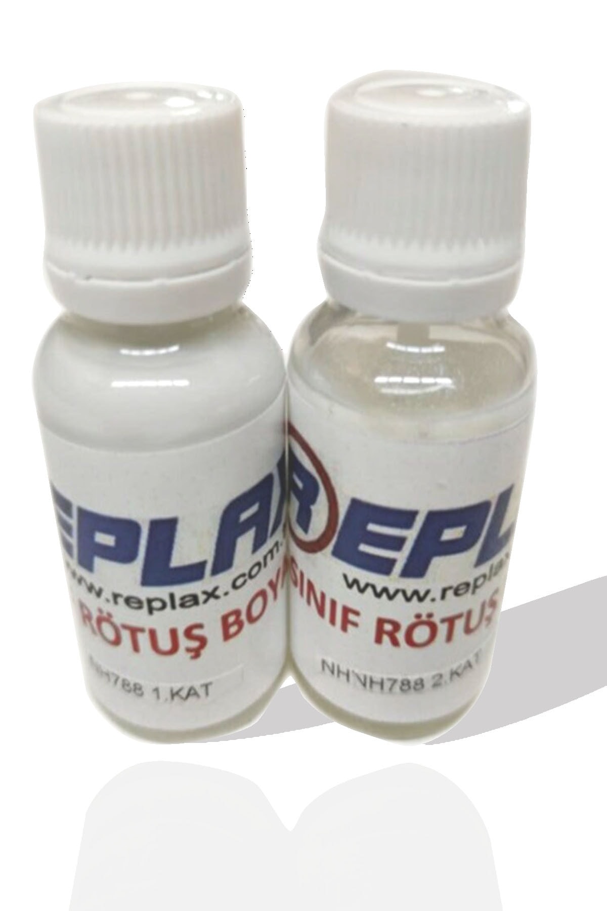 REPLAX Nissan Qashqai Sedefli Beyaz Rötuş Boyası Kod Qab 2 Kat (2 Şişe)