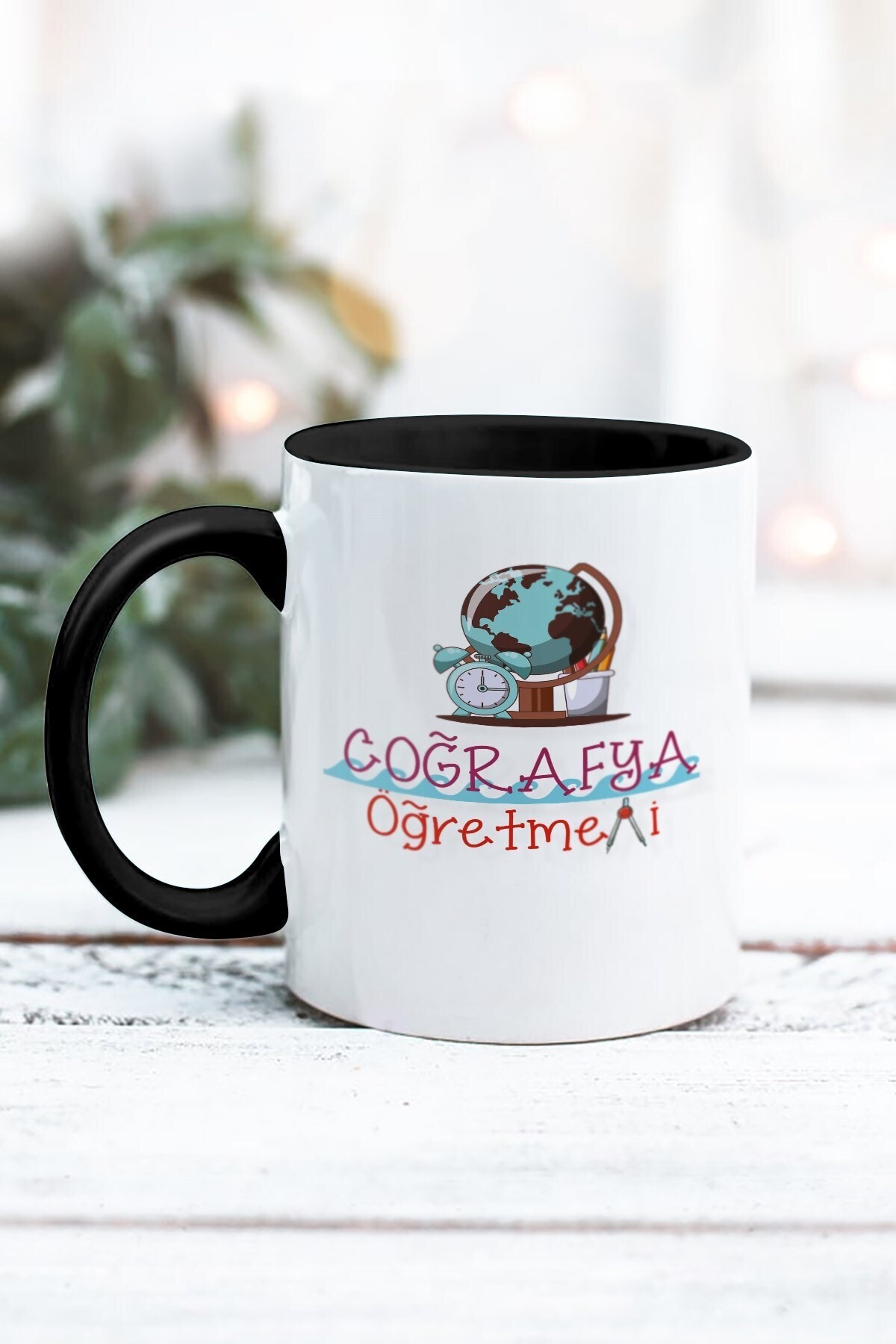 Mug with Geography Teacher Design