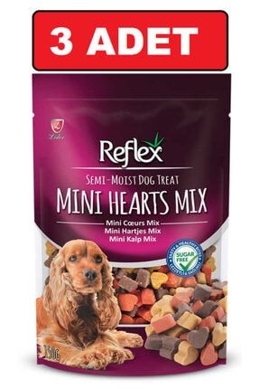 Köpek Ödül Maması Mini Kalp Mix 3 Adet 150 Gr Semi ep000001144