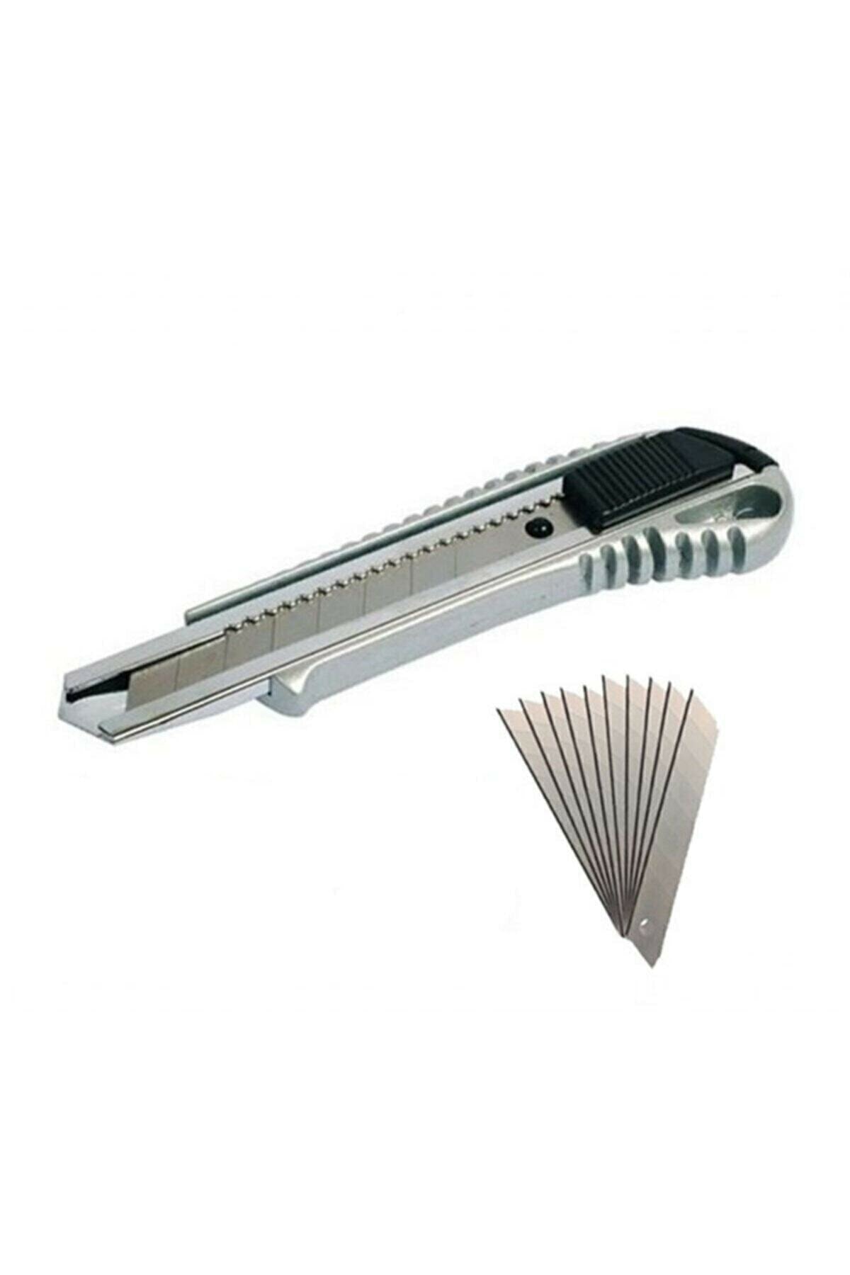 Genel Markalar Metal Maket Bıçağı 18 mm + Yedek Ağız