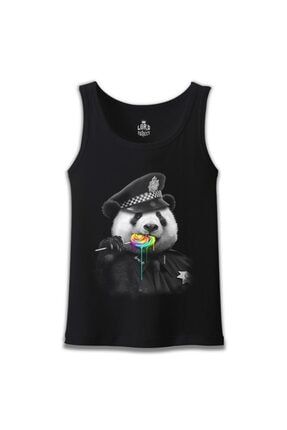 Police Panda Siyah Erkek Atlet - ea-748