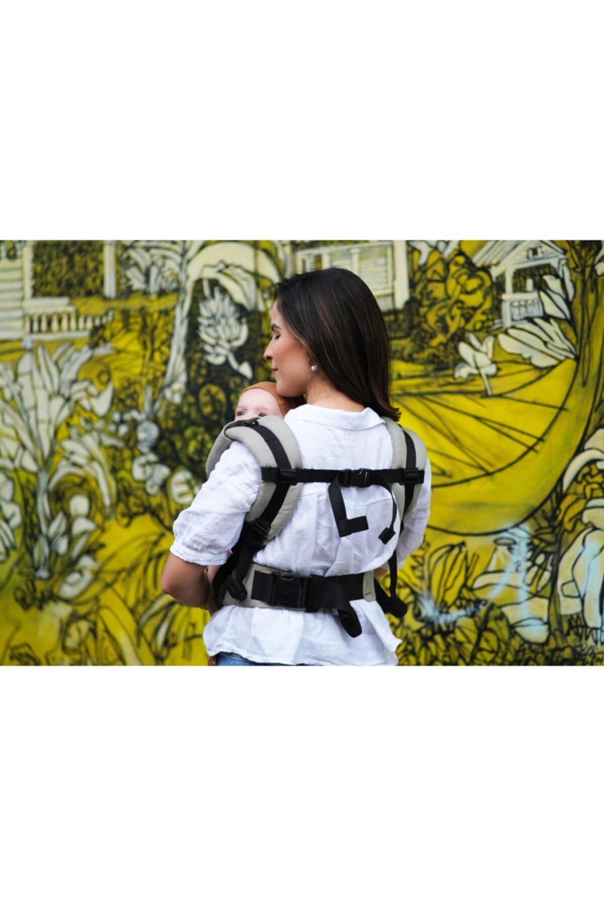 Neko Switch Bebek Beden Kanguru - Moss fotoğrafı 4 (önizleme)