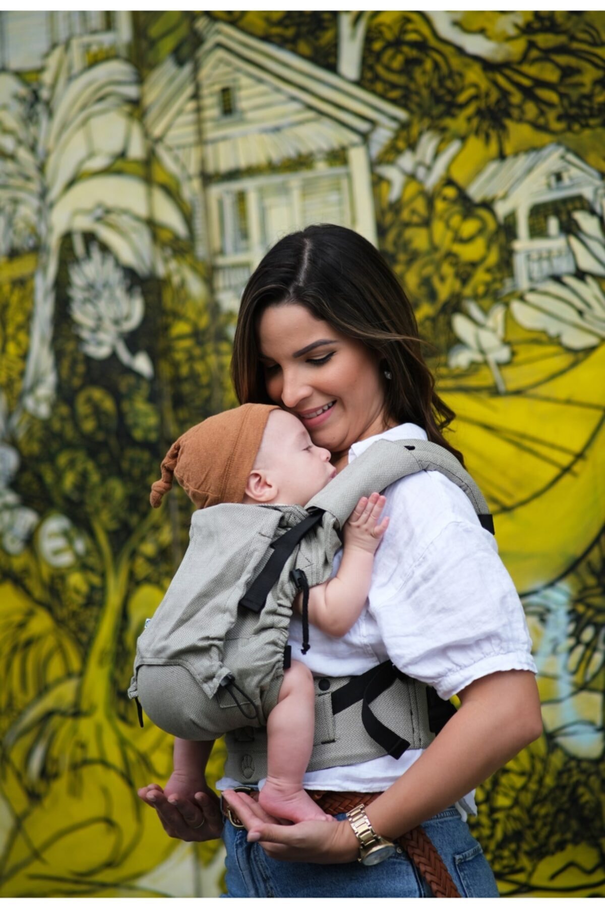 Neko Switch Bebek Beden Kanguru - Moss fotoğrafı 7 (önizleme)