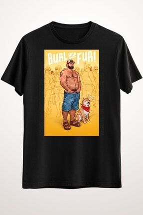 Erkek Siyah Squid Kid Tri-blend T-shirt GR2700