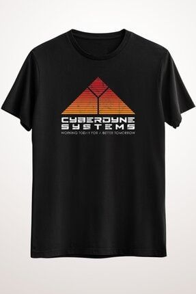 Erkek Siyah Cyberdyne Systems - Inspired By The Terminator Classic T-shirt GR1655