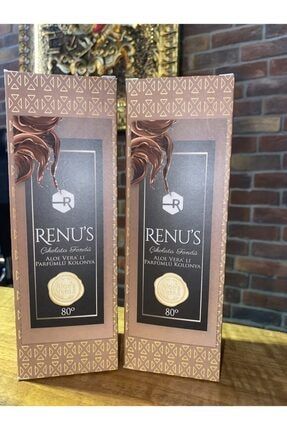 Renu's Çikolata Fondü Aloeveralı Parfümlü Kolonya 2'li HRB00703