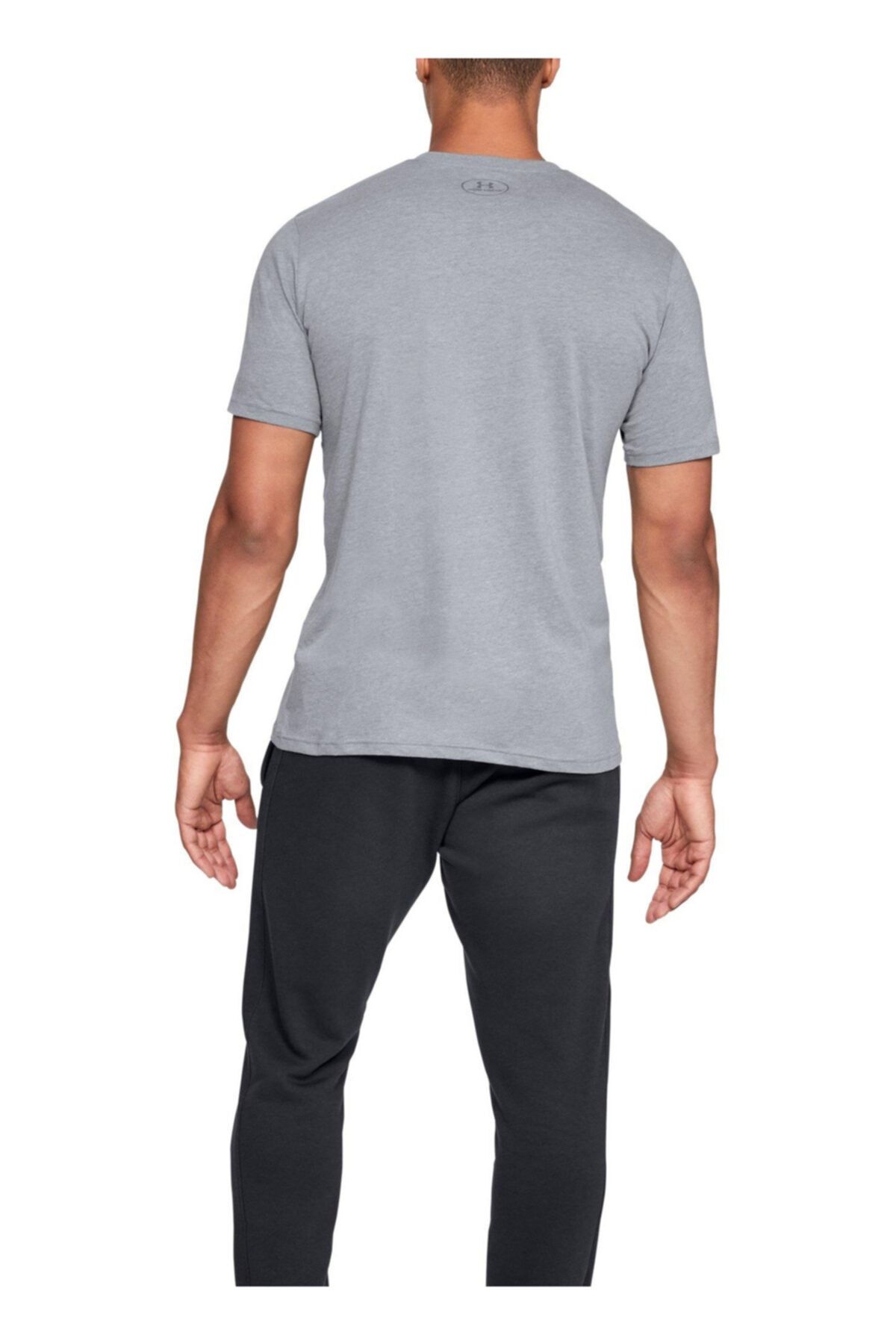 تی شرت خاکستری مردانه اورجینال Under Armour