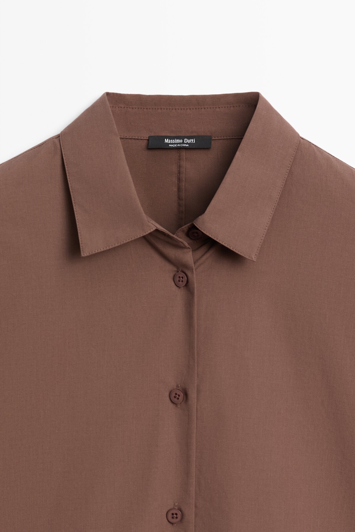 پیراهن پاپلین پنبه‌ای