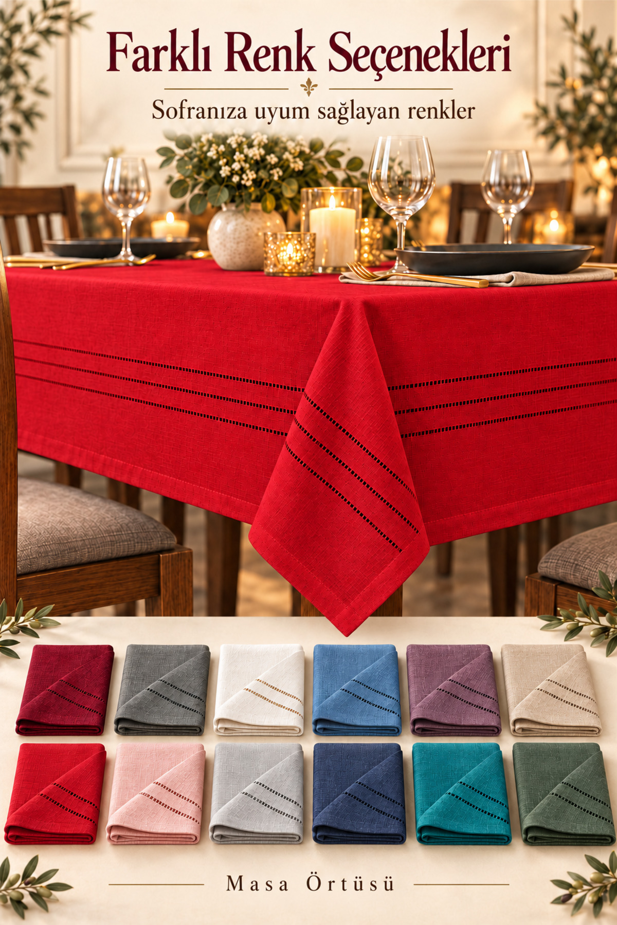 میز پوش Colber ضد لک 160x220 سانتی‌متر – شیک و مقاوم