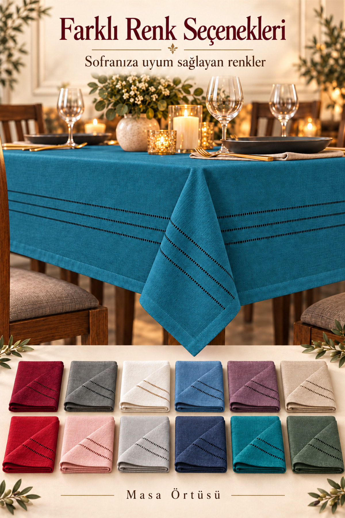 میز پوش Colber ضد لک 160x220 سانتی‌متر – شیک و مقاوم