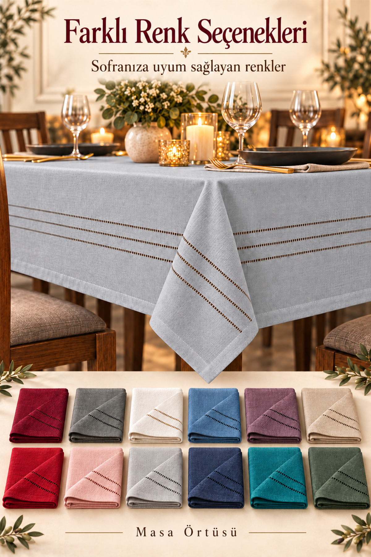 میز پوش Colber ضد لک 160x220 سانتی‌متر – شیک و مقاوم