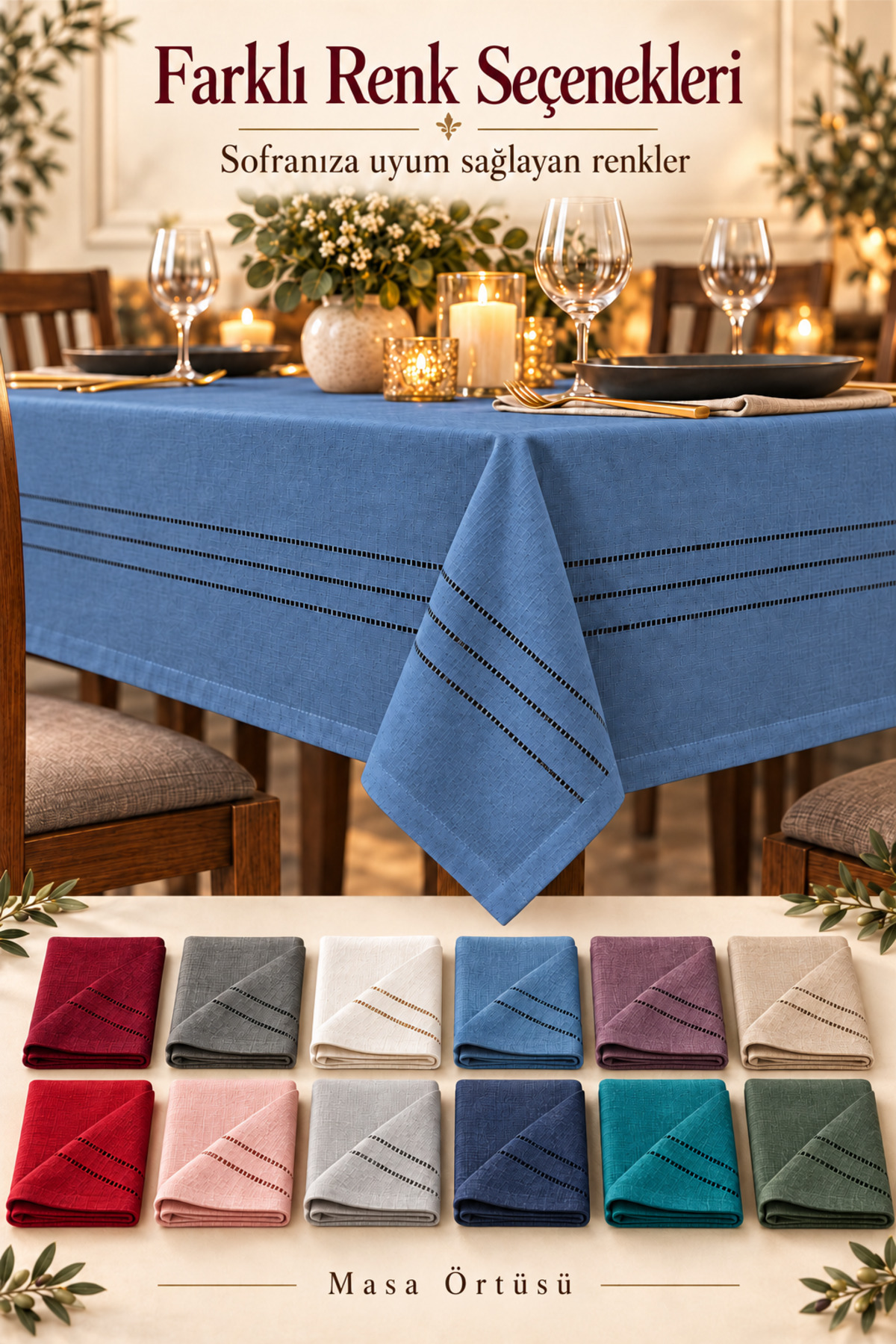 میز پوش Colber ضد لک 160x220 سانتی‌متر – شیک و مقاوم